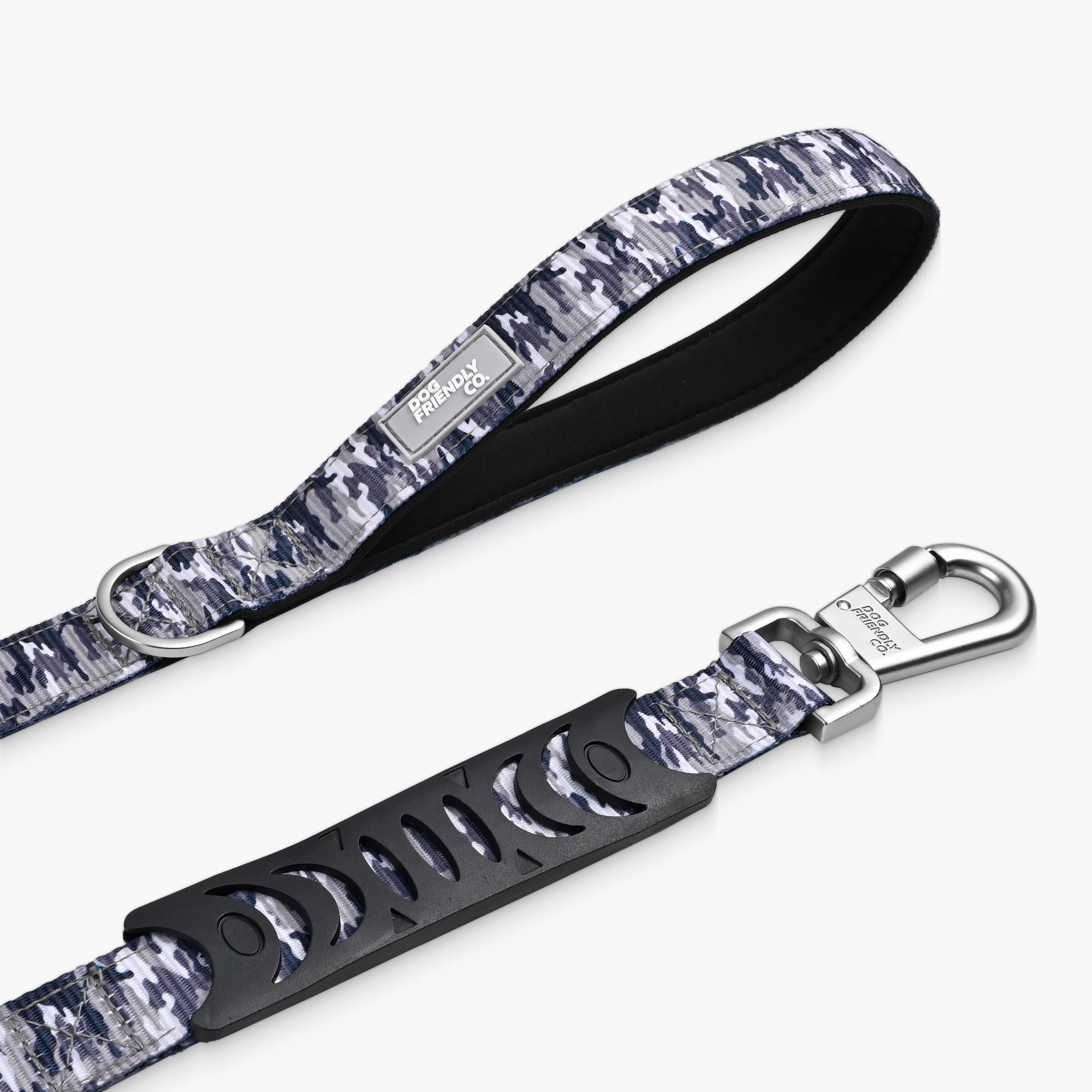 Bungee Dog Leash - Grey Camo - Image 2