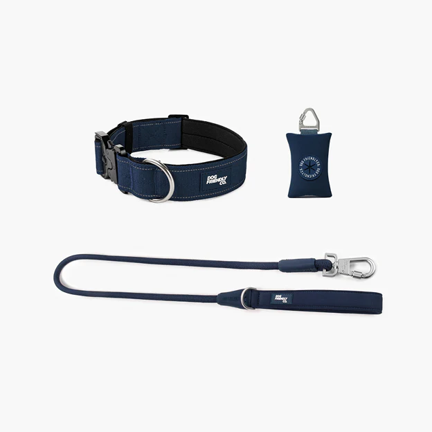 Collar Walk Set - Navy Blue - Image 13