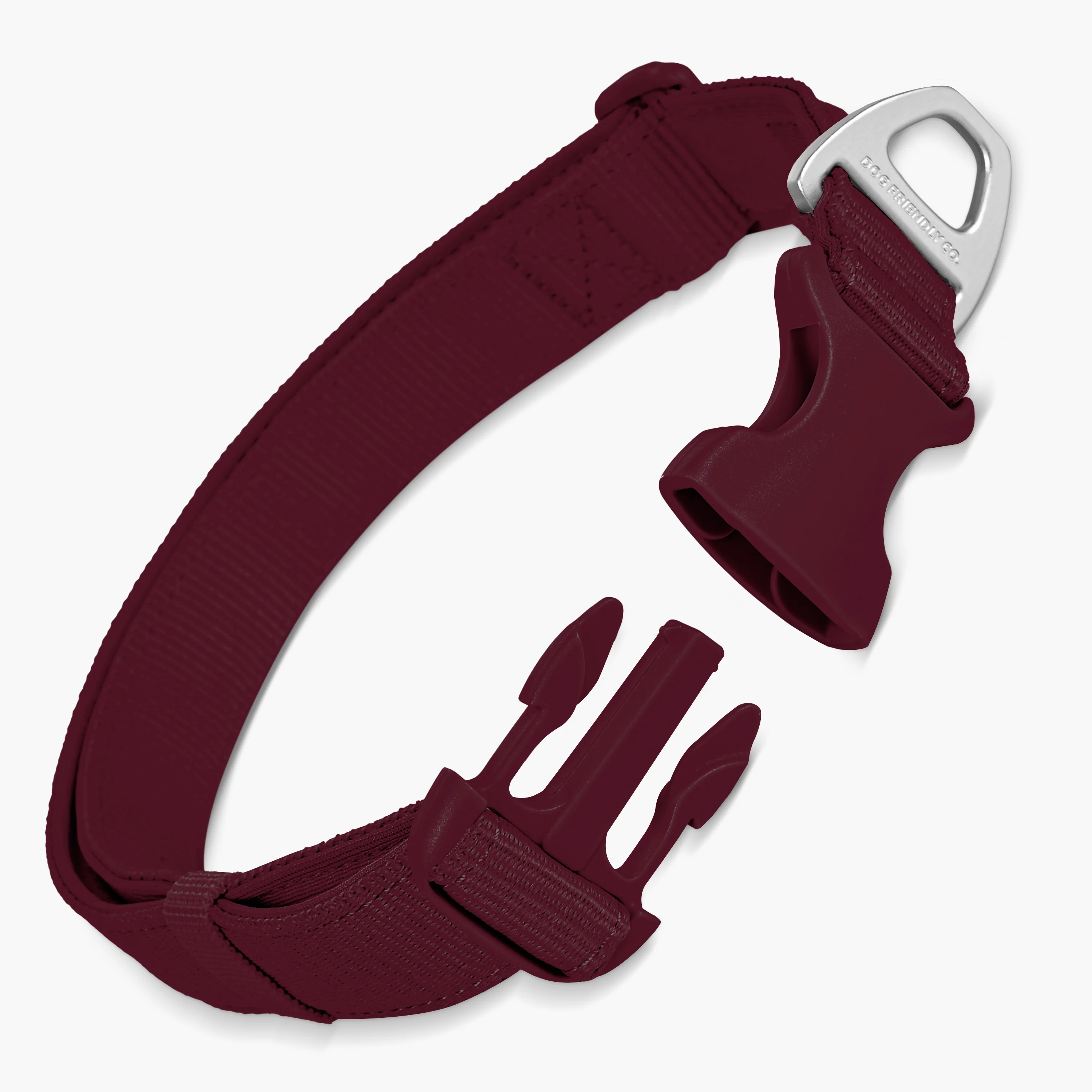 Essentials Collar - Burgundy - Image 4