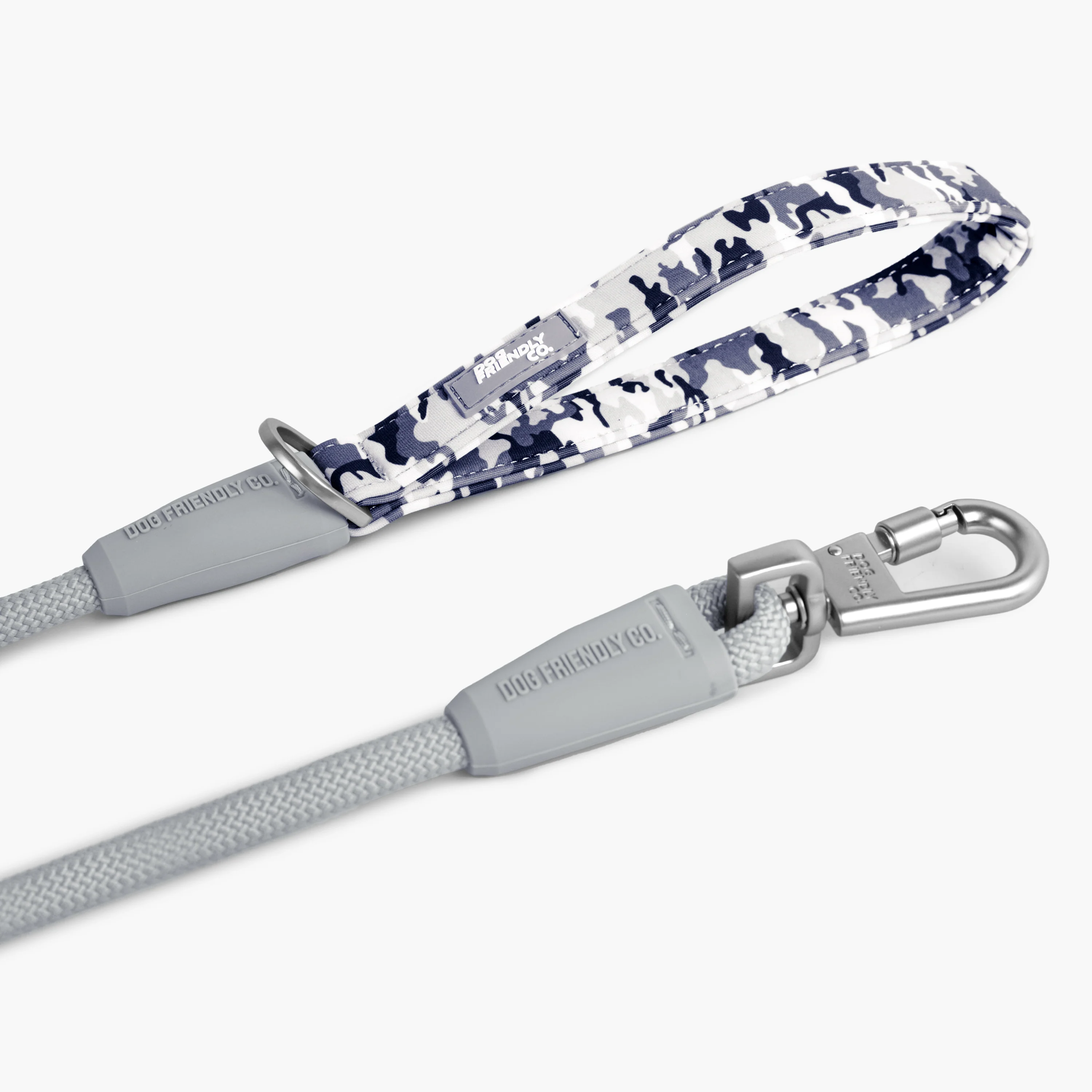 Rope Dog Leash - Grey Camo - Image 2