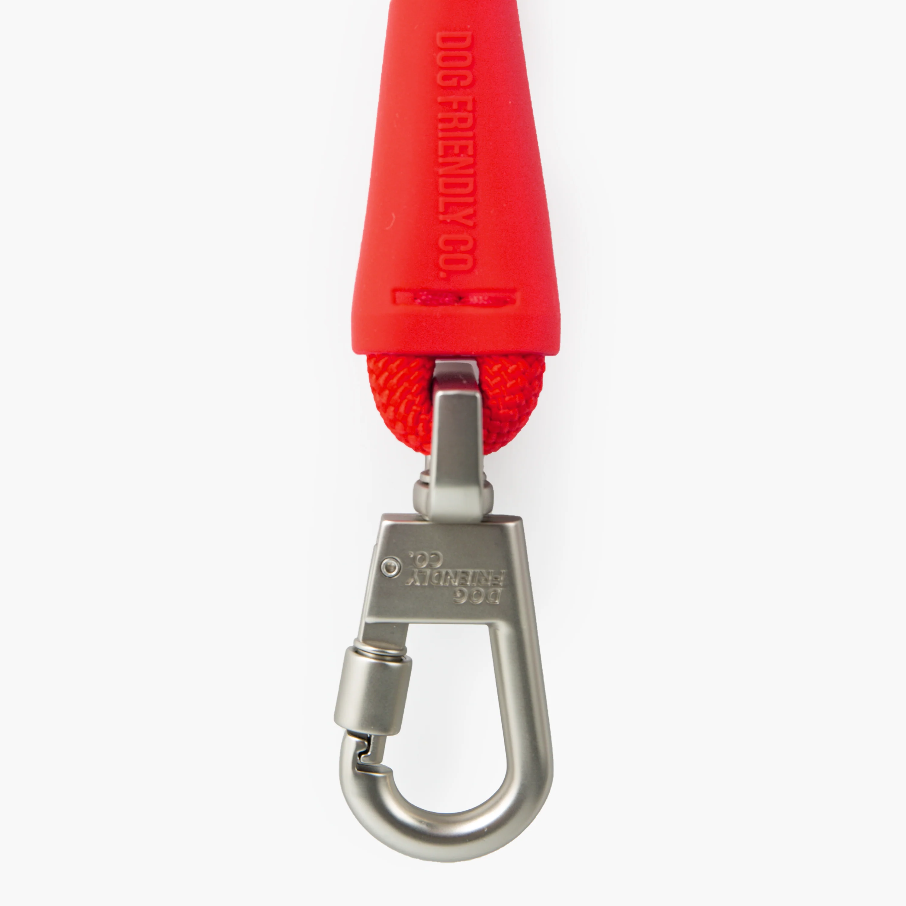 Rope Dog Leash - Red - Image 4