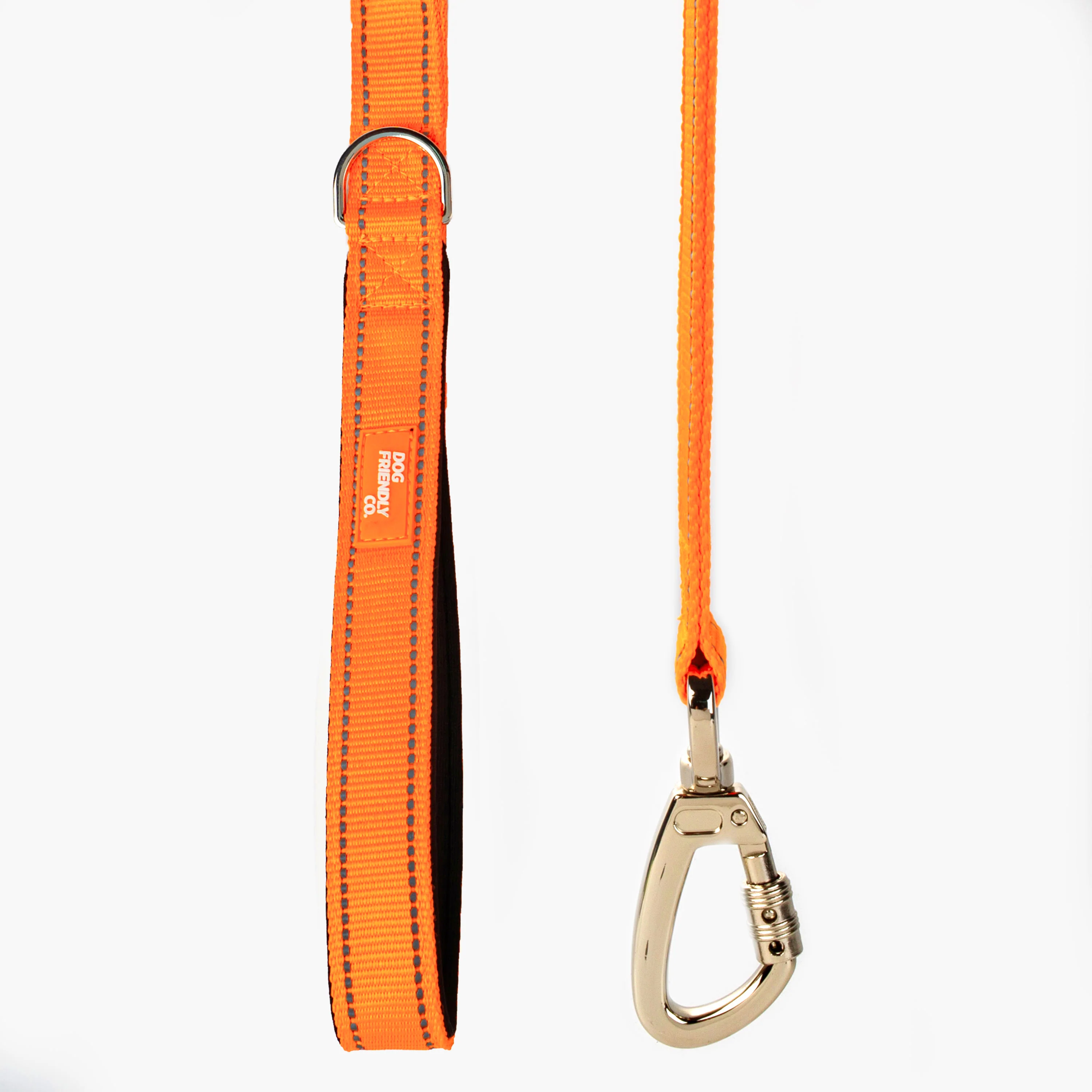 Short Trainer Dog Leash - Hi-Vis Orange - Image 2