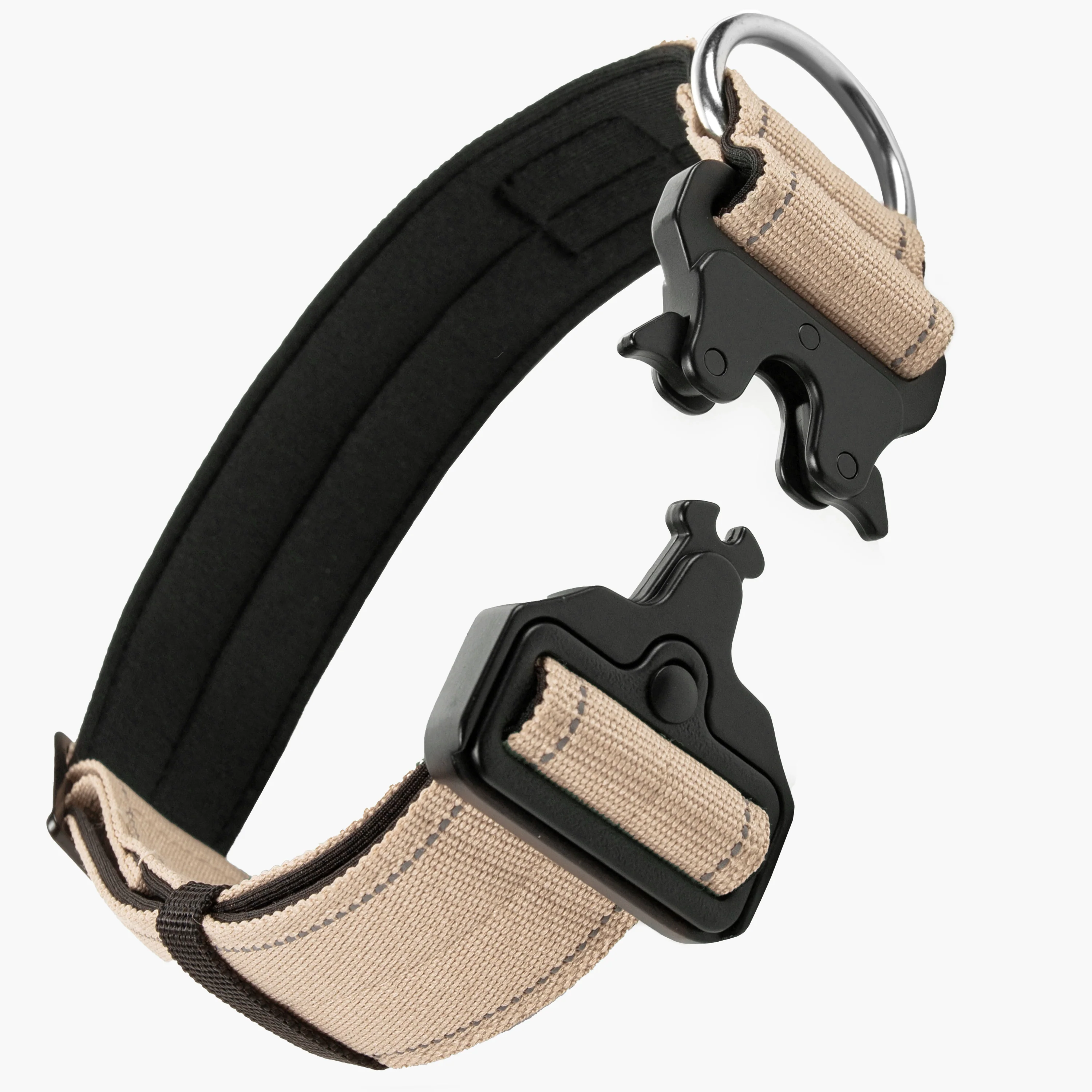 Tactical Dog Collar - Brown - Image 4