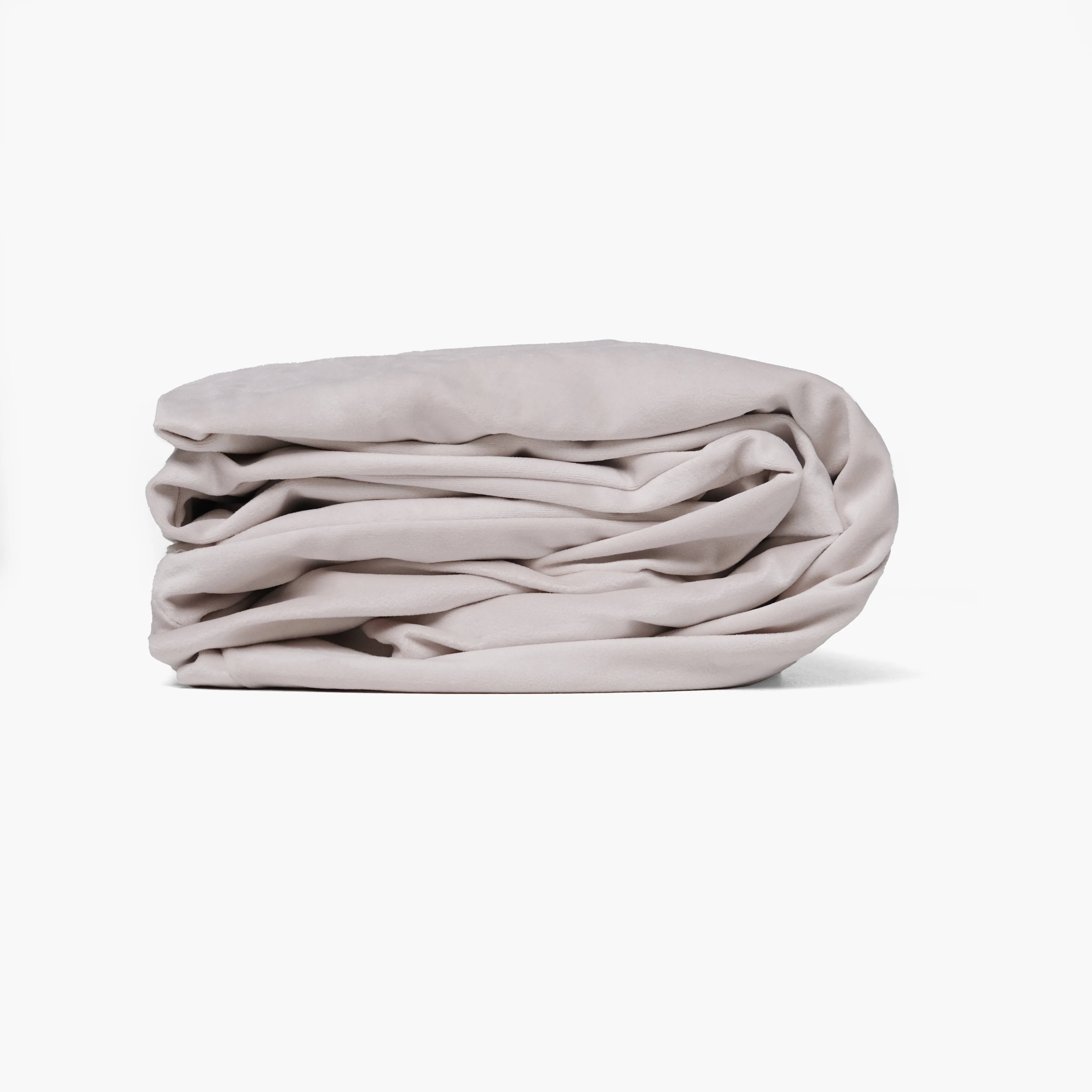 Velvet Easy Fit Dog Bed Cover - Champagne - Image 5